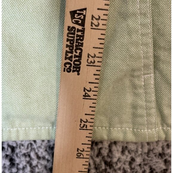 Susan Graver‎ Large Sage Green Denim Embroidered Jacket Floral Patchwork Boho - Picture 5 of 8